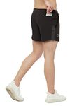 TRUEREVO Men's Running Shorts 5" Quick Dry Gym Athletic Workout Shorts for Men with 2 Side Pockets & Zipper Back Pocket(161165BLK_XXL_Black_XXL)