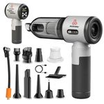 Autofy Bolt 5-in-1 Cordless Vacuum Cleaner for Car & Home -18000PA Suction,150 PSI Tyre Inflator,100W BLDC Motor, 6000mAh Type-C, HEPA Filter, LED Torch | 2 Year Warranty