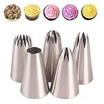 iDopick 5Pcs Large Piping Tips Stai