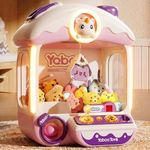 Large Claw Machine for Kids Unicorns, Vending Machine Toys for Girls 5 6 7 8 Year Old, Candy and Prize Electronic Dispenser Game Ages 5-7 6-8, Birthday Gift for 3 4 5 6 Year Old
