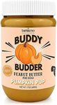 Bark Bistro Company, Pumpkin Pup Buddy Budder, 100% Natural Dog Peanut Butter, Healthy Peanut Butter Dog Treats, Birthday Dog, Stuff in Toy, Pill Pocket for Dogs, Made in USA, (17oz Jars)