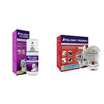 Feliway Classic 60ml Spray, comforts cats and helps solve behavioural issues and stress/anxiety in the home and on the move - 60ml & Friends 30 Day Starter Kit Diffuser and Refill, 48 ml