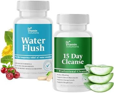 Dr Vitamins Instant Natural Relief from Bloat & 15 Day Cleanse Gut Support, Detox for Men & Women