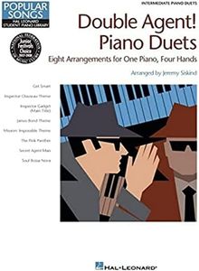 Hal Leonard Double Agent! Piano Duets Book: Hal Leonard Student Piano Library Popular Songs Series Intermediate 1 Piano, 4 Hands