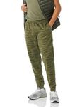 Amazon Essentials Men's Fleece Jogger Pant, Green, Abstract/Camo, Large