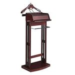 LLLD Brown Valet Stand Floor Standi