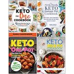 The Keto For One Cookbook, The Family-Friendly Keto Instant Pot Cookbook, The One Pot Ketogenic Diet Cookbook, The Keto Crock Pot Cookbook For Beginners 4 Books Collection Set