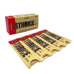 BONGCHIE Thrice A Day Natural Pack of 50 | 3 Gummed Papers and 3 Perforated Filters Per Pack 3 Rips + 3 Tips with Free Goodies