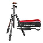 Manfrotto Befree Advanced Camera Tripod Kit Compatible with Sony Alpha7 and Alpha9 Cameras, Tripod Travel Kit with Ball Head and Lever Closure, Aluminium Tripod for Camera Accessories, DSLR,Mirrorless