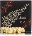 A ASGHARALI Bakhoor Estabraq - Agarwood Incense بخور العود | Luxury, Beautiful & Lasting Bukhoor Oud Incense | Use on Charcoal or Electric Incense Burner for Aromatic Ambiance | Bukhoor Gift Box 220g