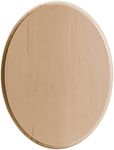 Walnut Hollow Basswood Oval Plaque, 8 x 10 x 0.75 for Woodburning, Painting or Chip Carving