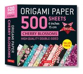 Origami Paper 500 sheets Cherry Blossoms 6 (15 cm): Tuttle Origami Paper: Double-Sided Origami Sheets Printed with 12 Different Patterns (Instructions for 6 Projects Included)