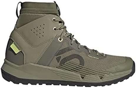 Five Ten Trailcross Mid Pro Mountain Bike Shoes, Orbit Green/Core Black/Pulse Lime, 10.5