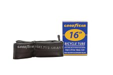 Goodyear Bicycle Tube, 16 X 1.75/2.125 | 16 inch Bike Tube with Butyl Rubber | Dependable Mountain Bike Tubes for Premium Cycling | 16 X 1.75/2.125