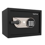 Lifelong Locker For Home&Office 34L-Digital Safe Locker For Security With 5Mm Sturdy Metal Door Handle&Premium Electronic Keypad-Safety For Jewellery,Money&Other Valuables-Tijori Box,Multicolor