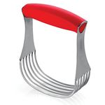 Cuisipro Deluxe Pastry Blender, 5.25", Red