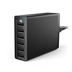 Anker 60W 6-Port USB Wall Charger, 