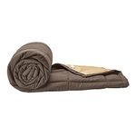 Wakefit Comforter Double Bed|220 Gsm|Blanket Double Bed,Ac Comforter Double Bed,Quilt,Ac Blanket,Dohar Double Bed,Diwali Gifts,Reversible Microfiber(Brown And Beige),tc-200