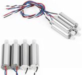 DollaTek 4pcs Mini A-B Positive Negative 720 Motor Repair Replacement Parts for Syma X5/X5C/M68 RC Quadcopter Motor