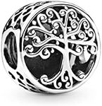 Pandora Jewelry Openwork Family Roots Charm - Family Tree Charm for Pandora Charm Bracelets - Perfect for Anniversary, Holiday, or Birthday Gift - Sterling Silver