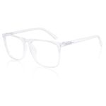 OCCI CHIARI Oversized Readers Glasses Men 1.5 Large Square Mens Reading Glasses 1.0 1.25 1.5 1.75 2.0 2.25 2.5 2.75 3.0 3.5 (Clear, 1.50)