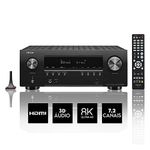 Denon AVR-S960H 8K Ultra HD 7.2 Channel (90Watt X 7) AV Receiver 2020 Model - Built for Gaming, Music Streaming, 3D Audio & Video, Alexa + HEOS, Black