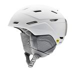 Smith Mirage Helmet for Women – Adult Snowsports Helmet with MIPS Technology + Zonal Koroyd Coverage – Lightweight Protection for Skiing & Snowboarding– Matte White, Large