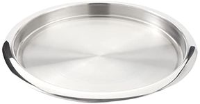 American Metalcraft SSBT14 Stainless Steel Round Bar Tray, 14-Inch