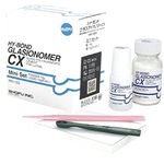 Dental Shofu Hy-Bond GlasIonomer CX Glass Ionomer Luting Cement Mini Kit Powder 15gm Liquid 10gm