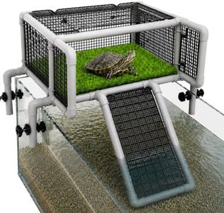 Syrolana Extra Large Turtle Basking Platform, Heavy-Duty Above-Tank Topper