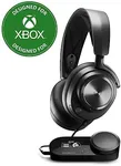 New SteelSeries Arctis Nova Pro for Xbox Multi-System Gaming Headset - Premium Hi-Fi Drivers - Hi-Res Audio - 360° Spatial - GameDAC Gen 2 - Quad-DAC - ClearCast Gen 2 Mic - Xbox, PC, PS5/PS4, Switch