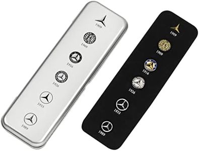 Mercedes-Benz, Pins, Estrellas históricas e icónicas de la marca, caja 6 unidades, Colección Clásica, color plata, edición para coleccionistas. Producto Oficial.