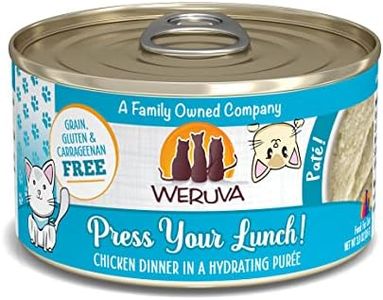 Weruva Classic Cat Paté, Press Your Lunch! with Chicken, 3oz Can (Pack of 12)