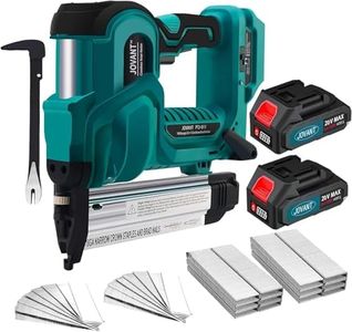 2 in 1 Nagelpistole batteriebetrieben, mit 2240pcs 18 GA Nägel/Hefte Nagelzieher, Brad Nagel mit 20V 2.0A Batterien für Hausverbesserung für Holzbearbeitung