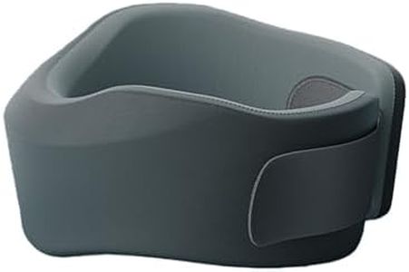 BETOVIN Memory Foam Neck Brace For Sleeping, For Neck Support Soft Cervical CollarGray Large Size Fits Neck Circumference 16.54-19.69 inch (42-50 cm), Height 3.35-3.74 inch (8.5-9.5 cm)