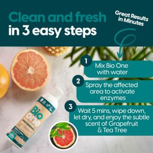 Bio One Enzyme Cleaner Concentrate – Multi-Surface Odor Remover