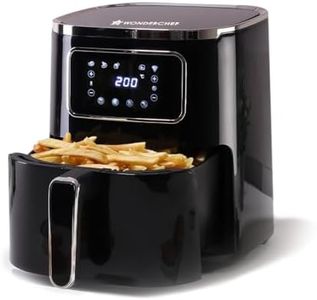 Wonderchef Platinum Air Fryer| Digital| Rapid Air Technology| Temperature and Time Control| Digital Interface| 5 Liters| 1 Year Warranty