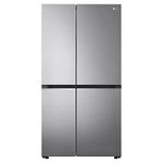 LG 694 L 4 Star Frost-Free Smart Inverter Compressor Side-By-Side Refrigerator (GC-B257SLUV, Platinum Silver III, DoorCooling+, Hygiene Fresh+, Express Freeze, 2022 Model)
