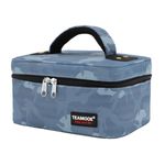 TEAMOOK Lunch Bag Insulated Lunch Box for Adults Men and Women,Leakproof Waterproof Cool Bag with Soft Handle 4.2L Camouflage