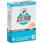 Gatorade G Zero Powder, Glacier Freeze, 0.10oz Packets (120 Pack)