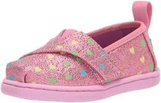 TOMS Girls Alpargata Sneaker, Multi, 5 Toddler