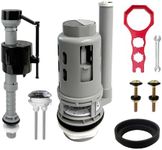 LOWEEDNY 3-Inch Dual Flush Valve Replacement Kit for 2-Piece Toilets, Everything Toilet Repair Kit – DIY Friendly, Compatible with Glacier Bay, AquaSource, American Standard,Toto and More