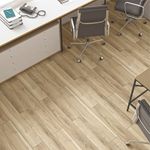 Plantex SPC Tiles for Floor(Sample Plank)/Interlocking Sound Insulated Floor Tiles/Click N Lock Wooden Flooring for Livingroom/Office-Etherial Horizon,DIY Installation(Water&Fire Resistant)