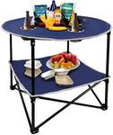 LESES Portable Picnic Table with Sh