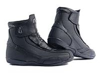 RK-2 SHORT LEATHER CRUISER ANKLE MOTORBIKE MOTORCYCLE BOOTS LADIES & MEN (11 UK, numeric_0)