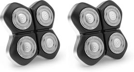 Freebird Official Replacement Blades for Flexseries Pro Head Shaver Kit - Refill Blades - High-Performance Blades for Smooth Shaving