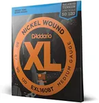 D'Addario Electric Bass Guitar Strings - EXL160BT 50-120 - Nickel Wound Bass Strings - For Bass Guitar 4 String - Balanced Tension Medium