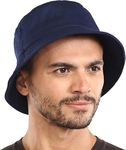 Missby® Packable Bucket Sunhat for Men & Women (Navy)