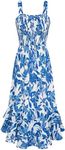 GRACE KARIN Women Summer Floral Max