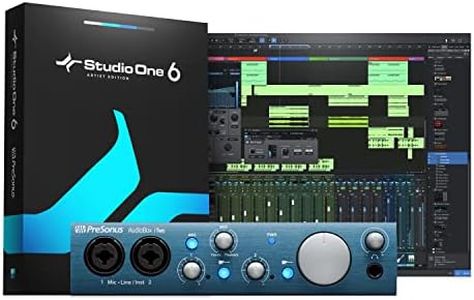 PreSonus AudioBox iTwo 2x2 USB/iPad Audio Interface with Studio One Artist and Ableton Live Lite DAW Recording Software